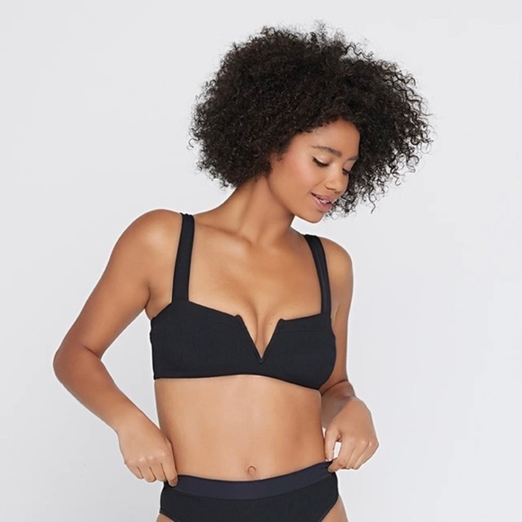 L*Space Ribbed Lee Lee Bikini Top NWT - Picture 6 of 6